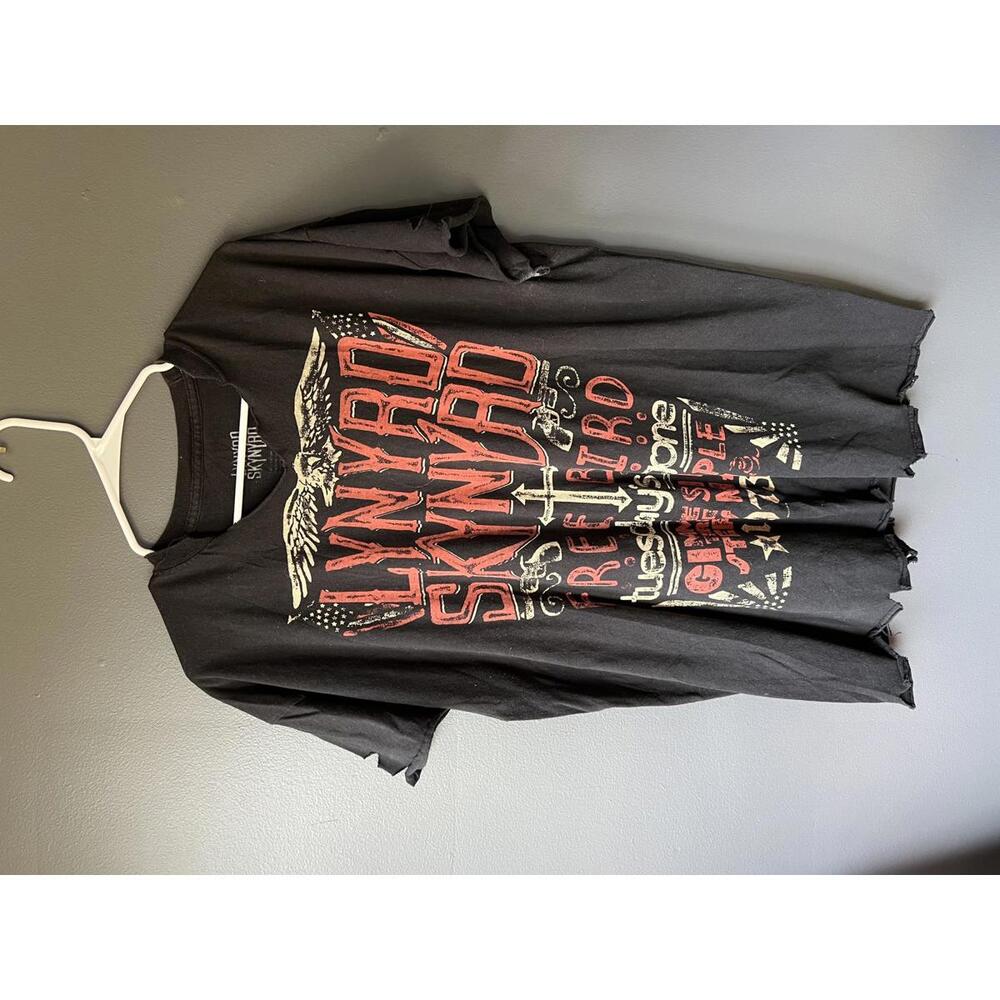 Lynyrd Skynyrd Black Graphic Band T-Shirt XL